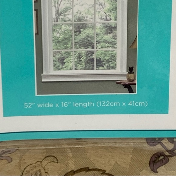 Set of 2 Traditions by Waverly Navarra Floral Window Valances 52 x 16 NEW NIP - Picture 3 of 6